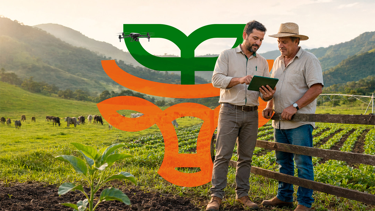 Consultor técnico e produtor rural em propriedade agropecuária